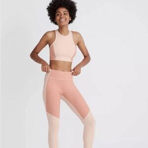 Madewell x Outdoor Voices Rose Quartz Set